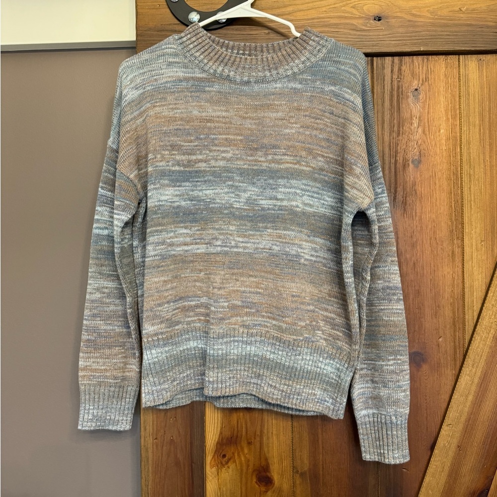 Evereve Libbie Marl Pullover Sweater Crew Neck. Small.